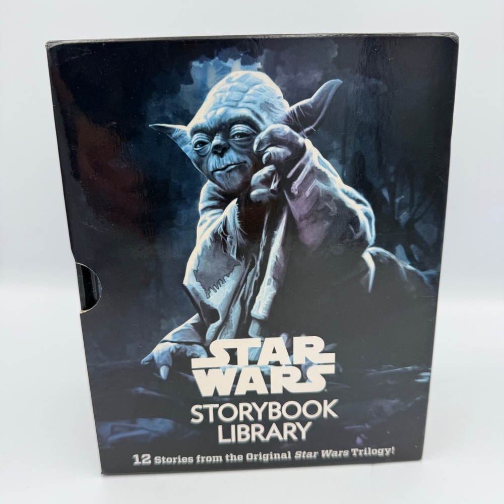 Star Wars Storybook Library 12 1st Hardcover Book Box Set Original Trilogy 2016